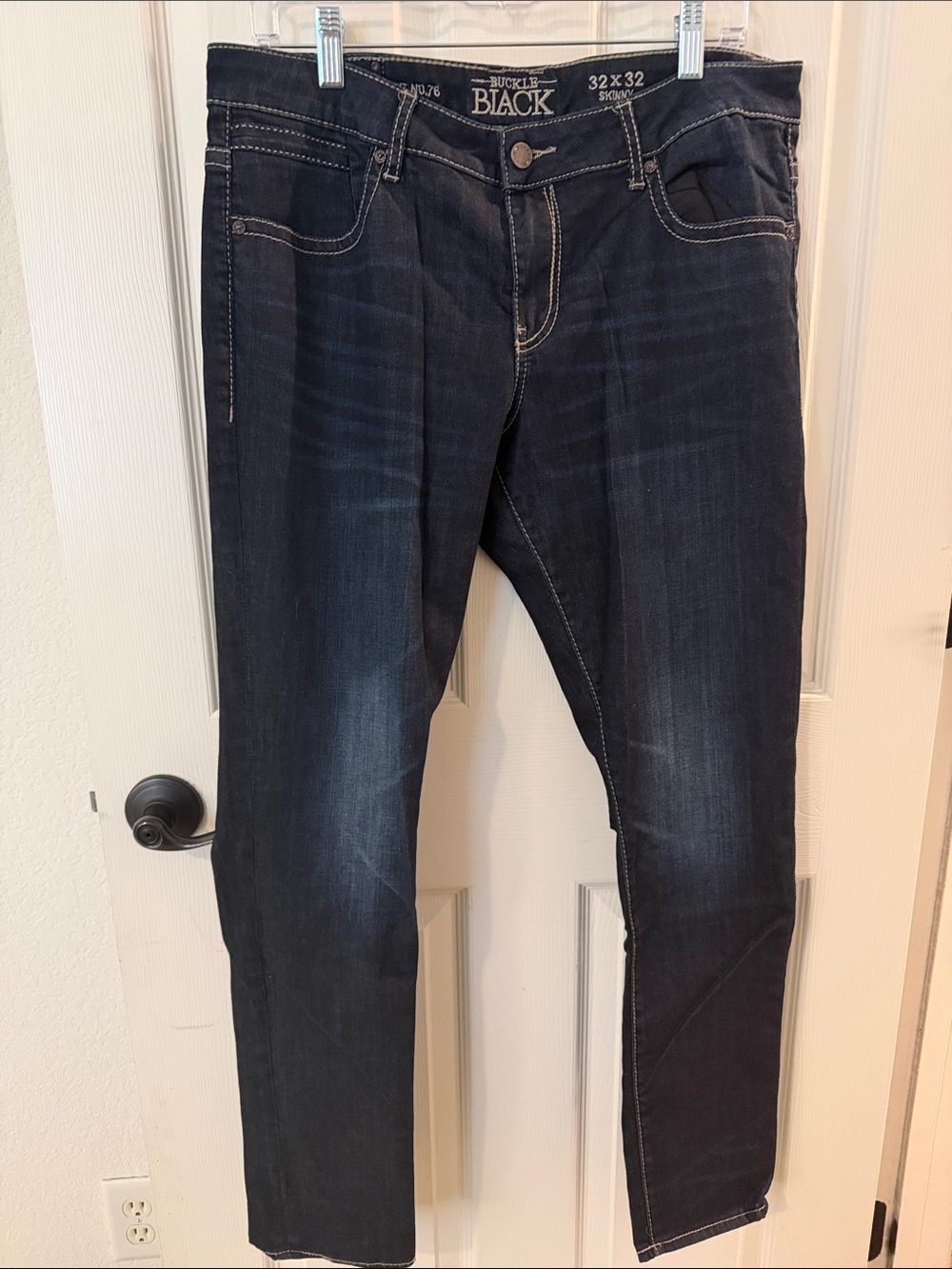 Buckle Black Women’s Skinny Jeans - Dark Blue